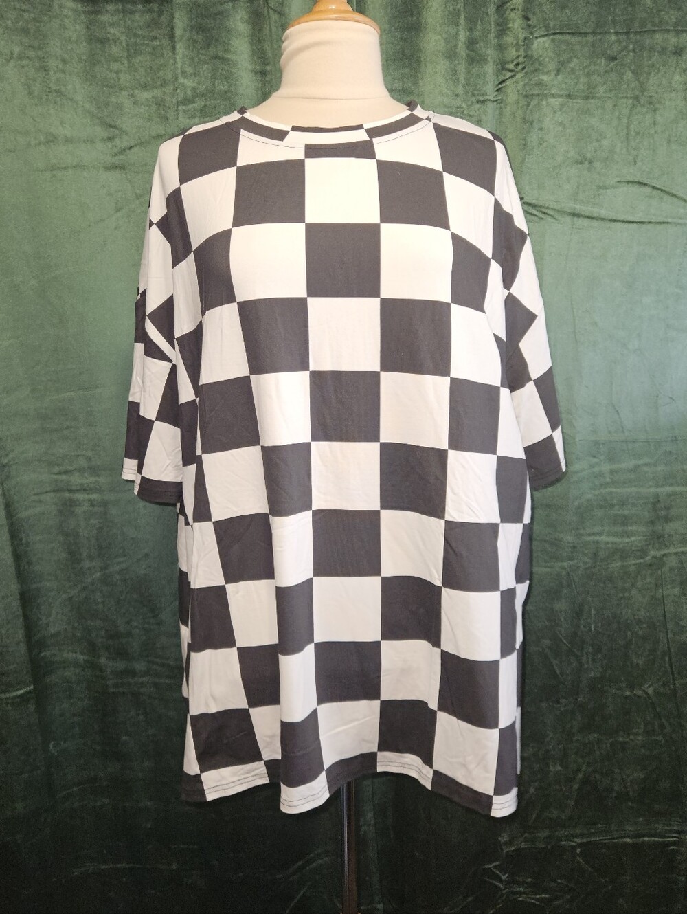 Bourbon & Belles Checkered Tunic